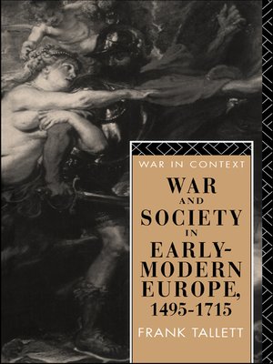 cover image of War and Society in Early Modern Europe